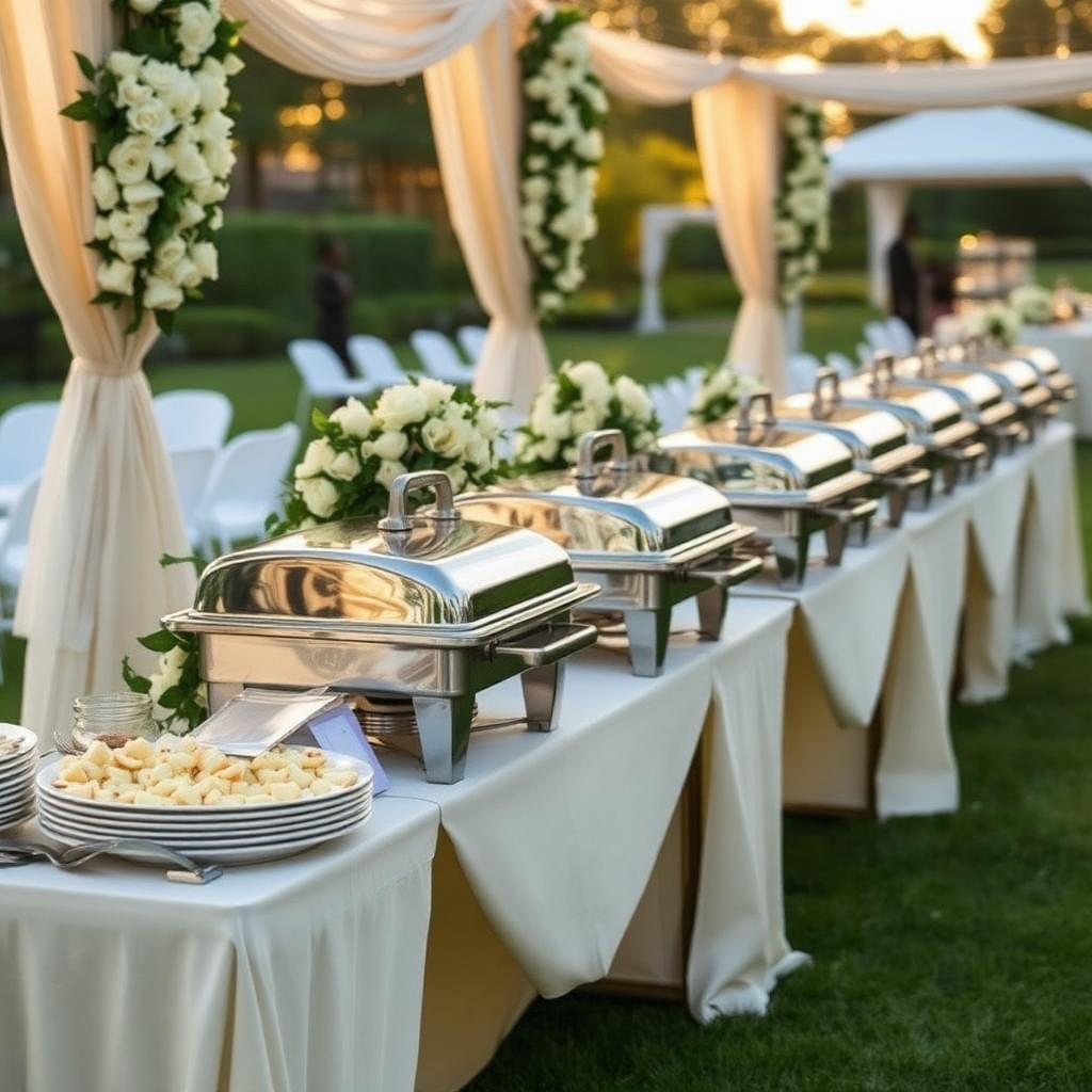 Nature Taste catering at a Lagos event